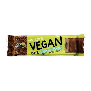FitWin 25% Vegan Bar (60 g, coffee & salted caramel) 000032723 фото