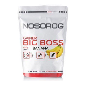 NOSOROG Gainer BIG BOSS (1,5 kg, chocolate) 000013646 фото