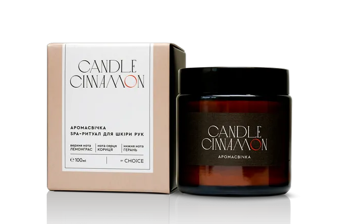 Аромасвічка Candle cinnamon gm028 фото